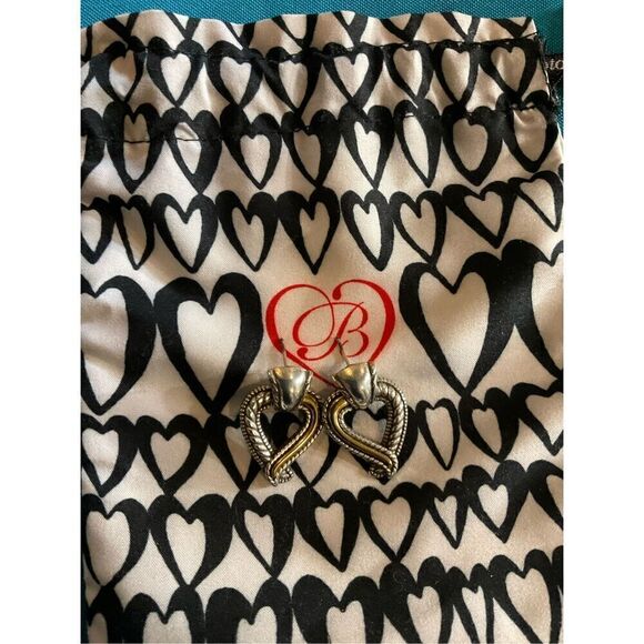 Brighton Ellington Heart Pierced Earrings - Picture 1 of 6